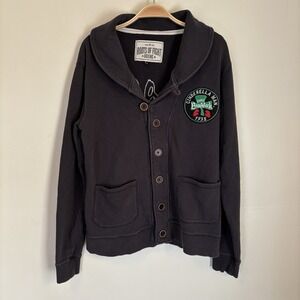 Roots of Fight Cardigan‎ Sweater Cinderella Man James Braddock M 100% Cotton